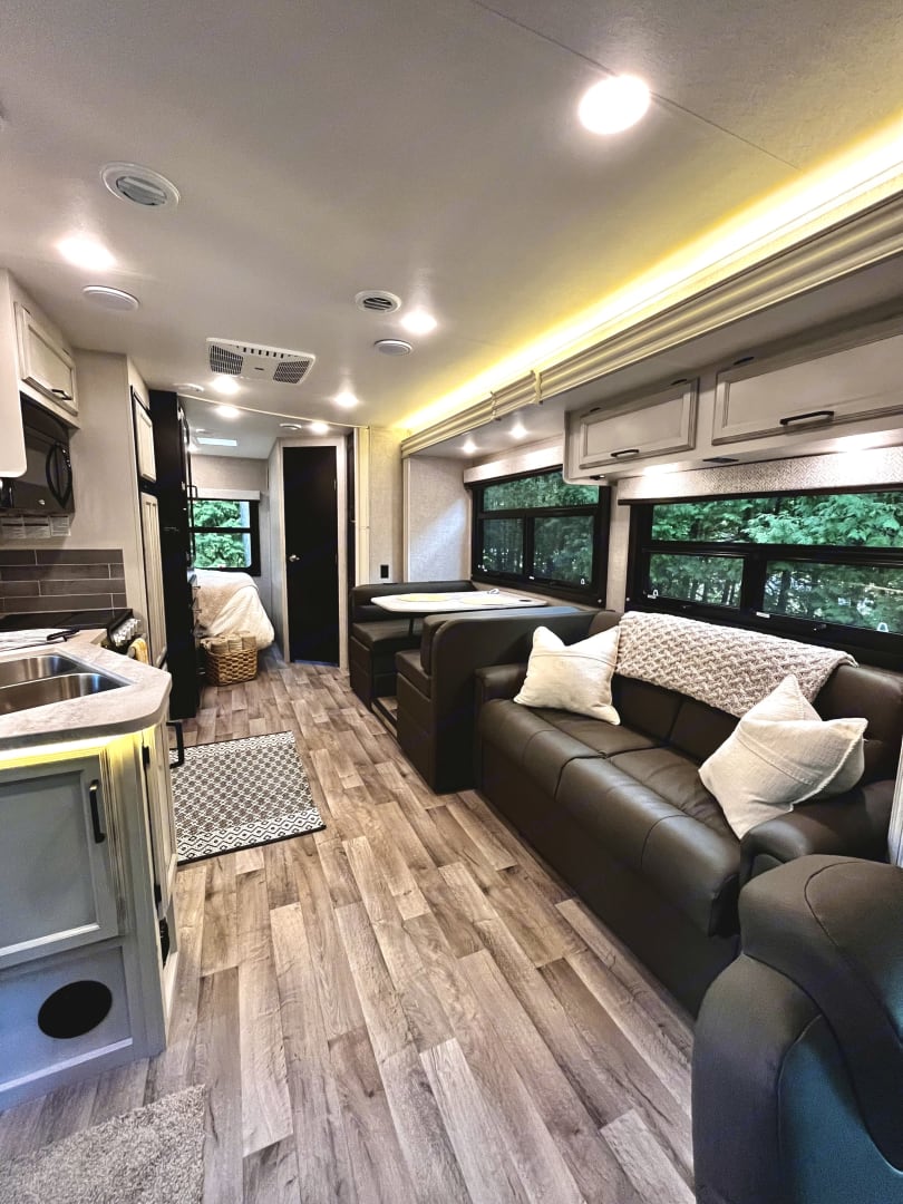 RV relaxing area